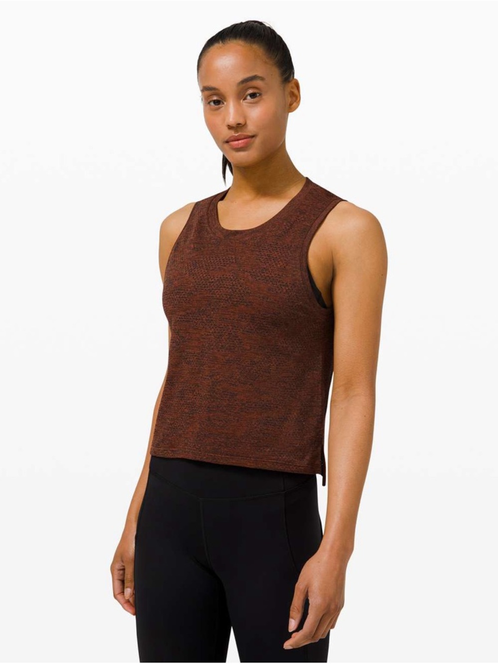Lululemon Train to Be Tank *Camo
Dot Camo Dark Terracotta / Black